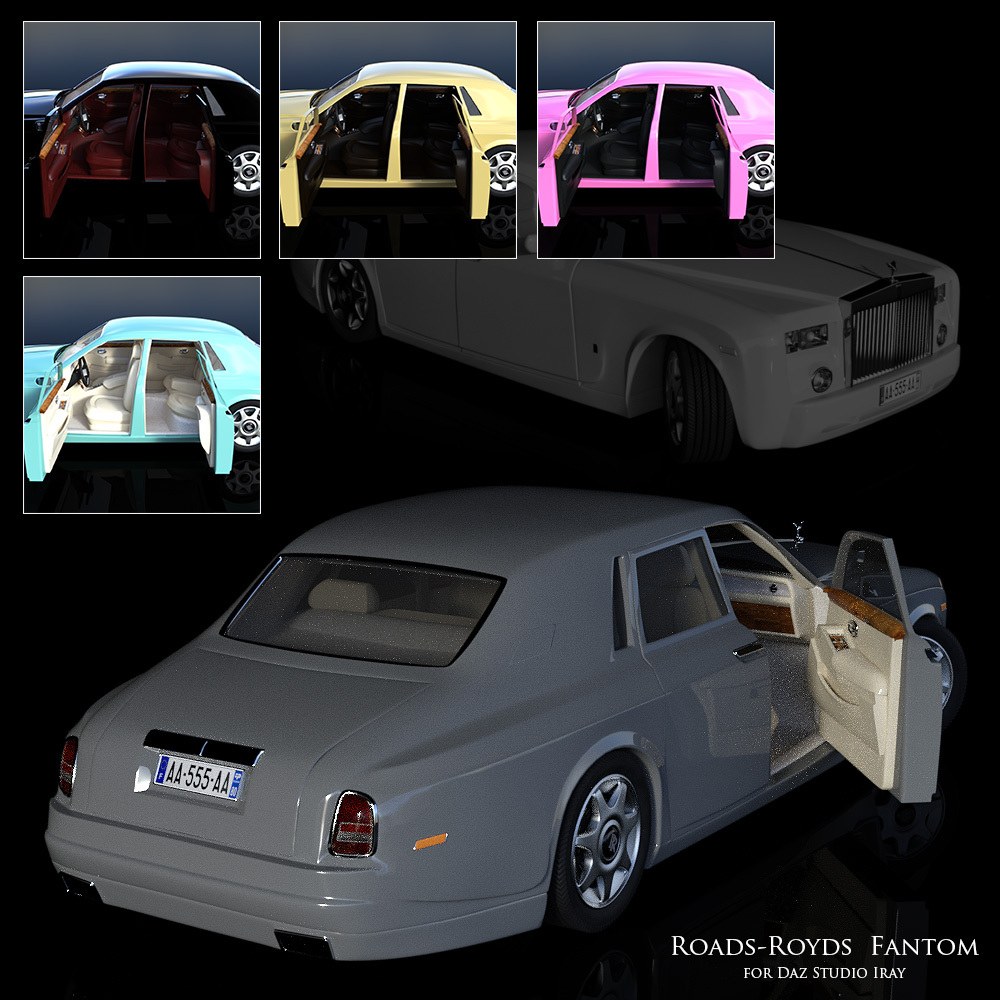 Roads-Royds Fantom for DS Iray by N/A