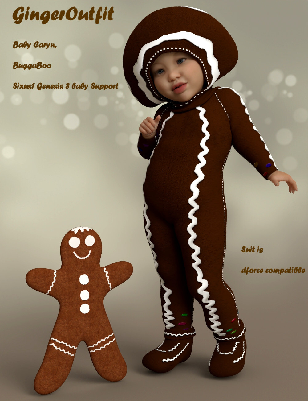 Toddler - Ginger Outfit G8F by N/A