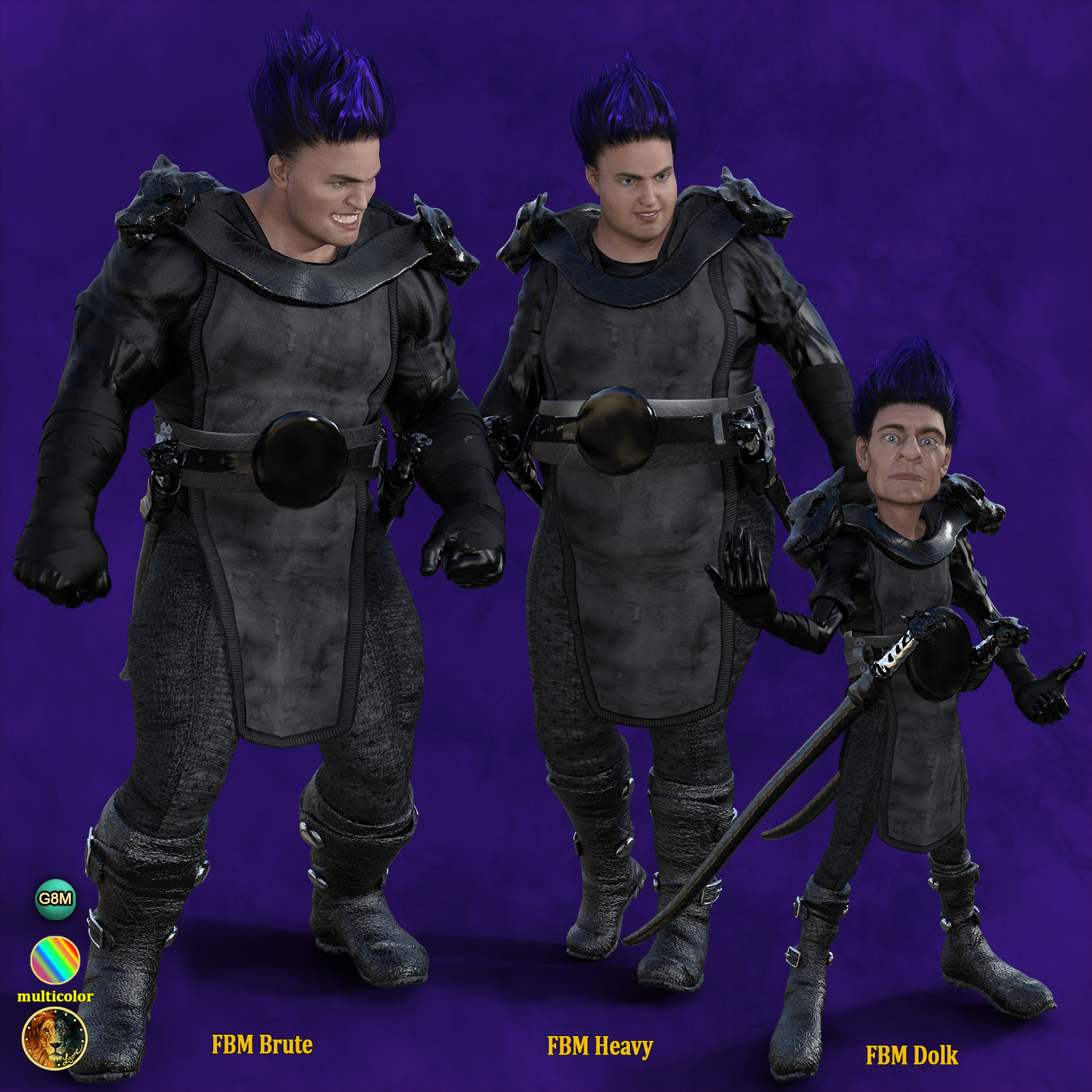Lyones dForce Monk Outfit for G8M by N/A