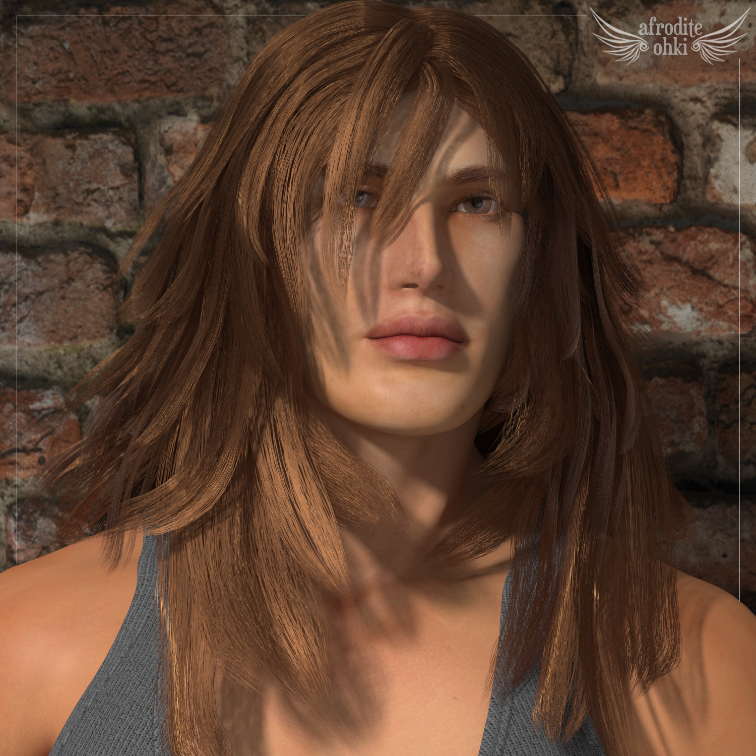 Gabriele Hair for La Femme and more by N/A