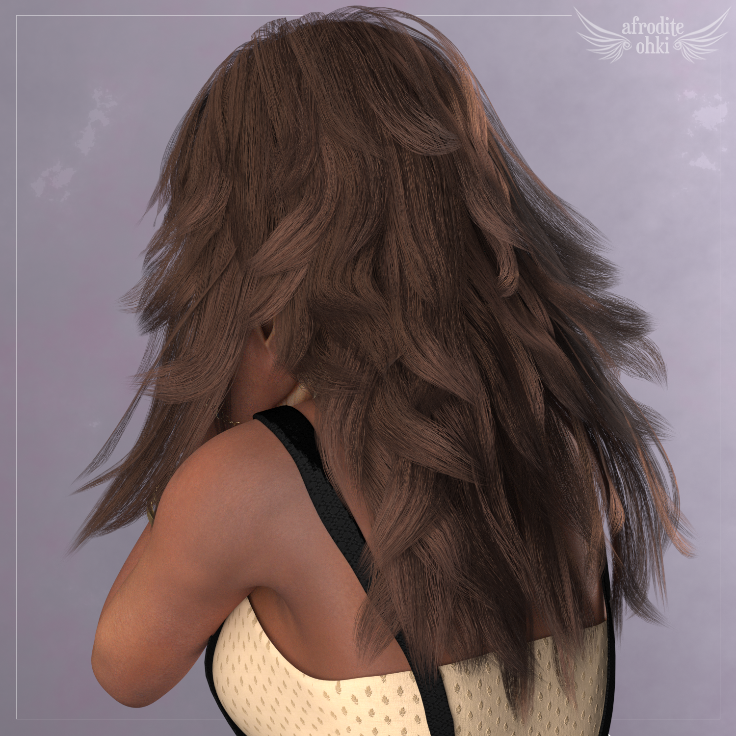 Gabriele Hair for La Femme and more by N/A