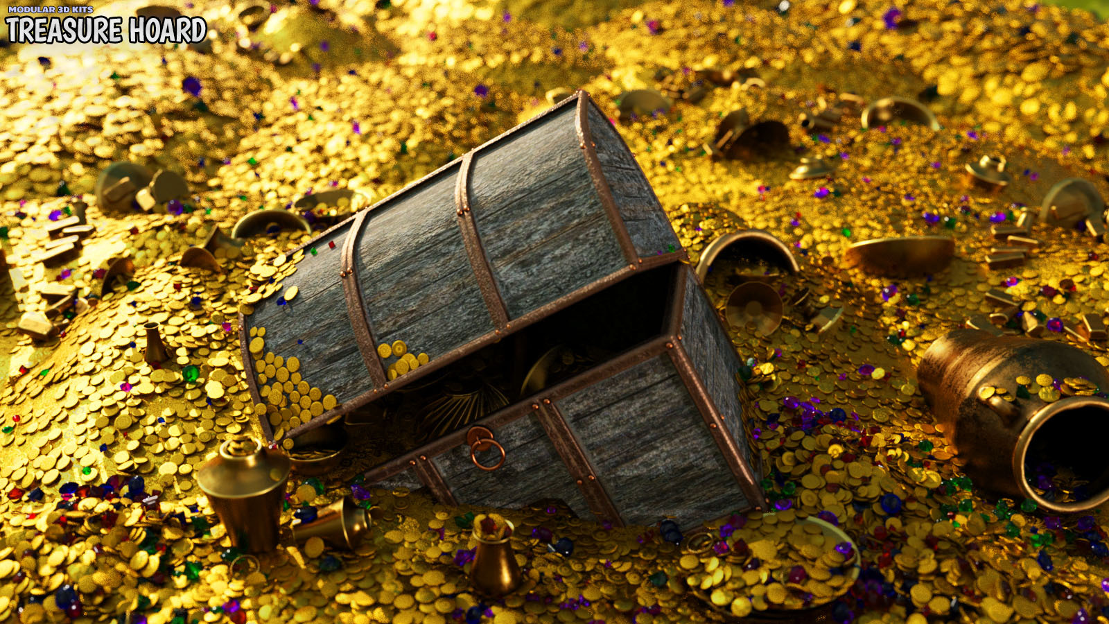 Modular 3D Kits: Treasure Hoard by N/A