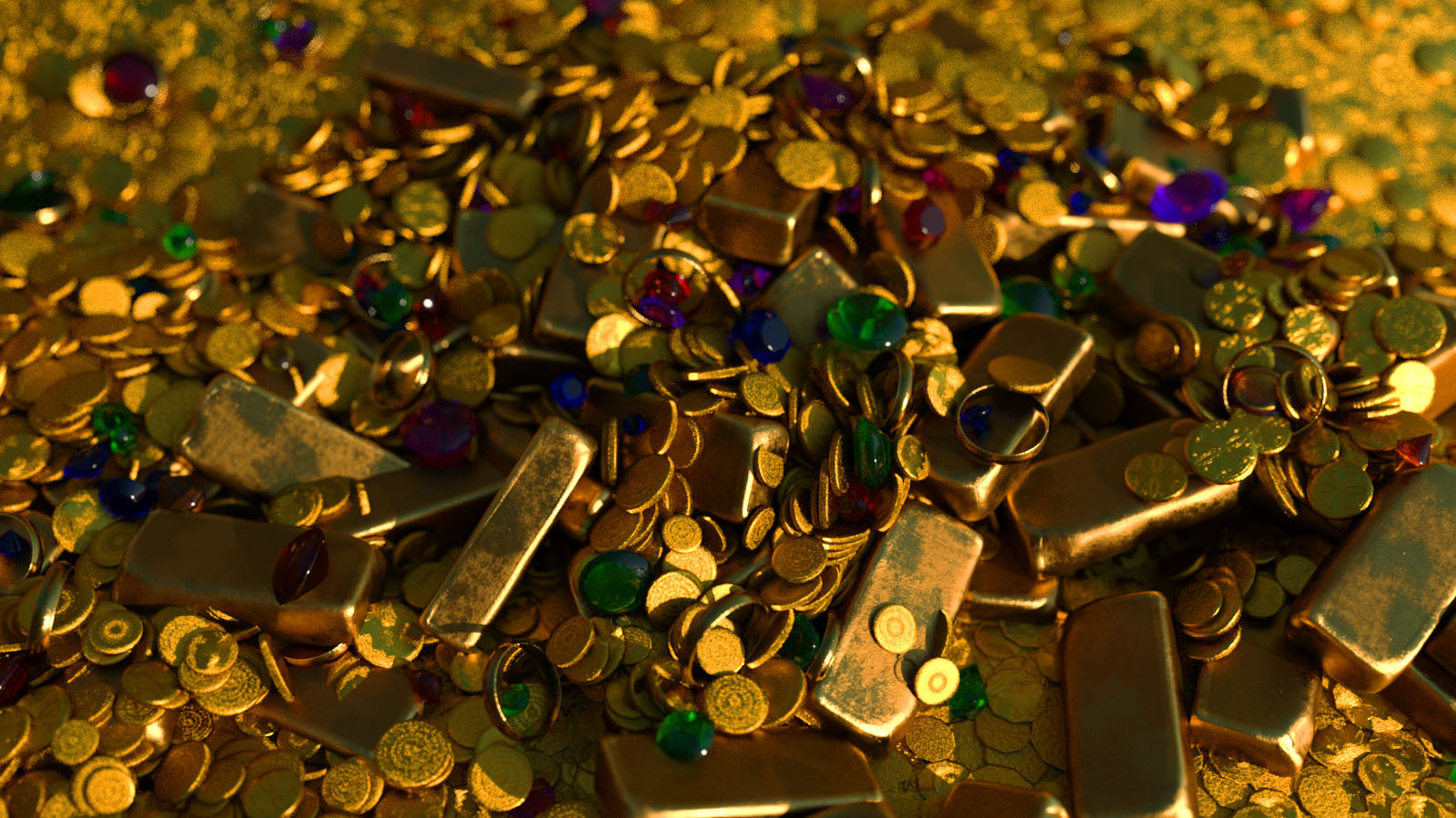 Modular 3D Kits: Treasure Hoard by N/A