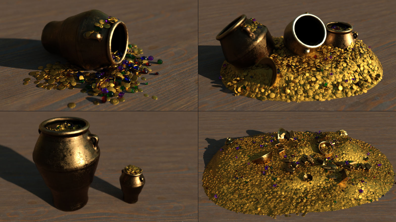 Modular 3D Kits: Treasure Hoard by N/A
