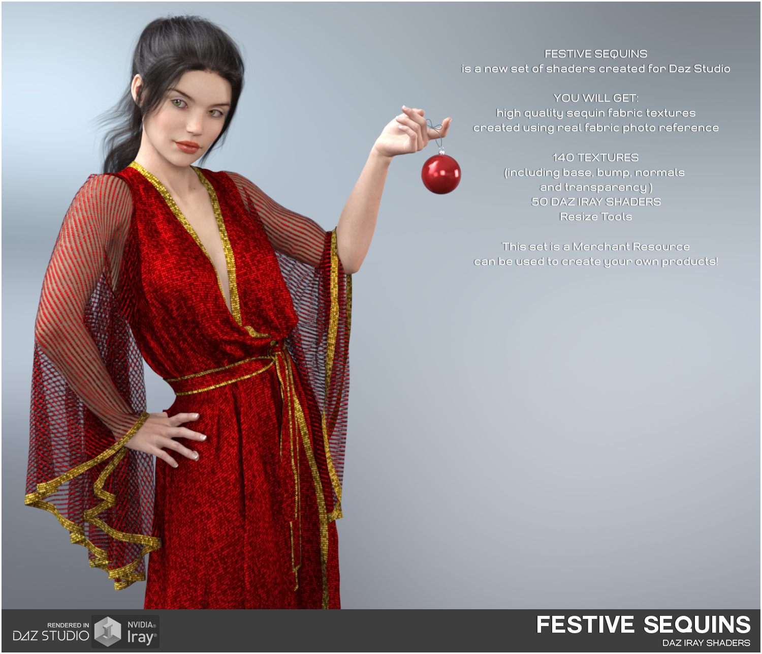 Daz Iray - Festive Sequins by N/A