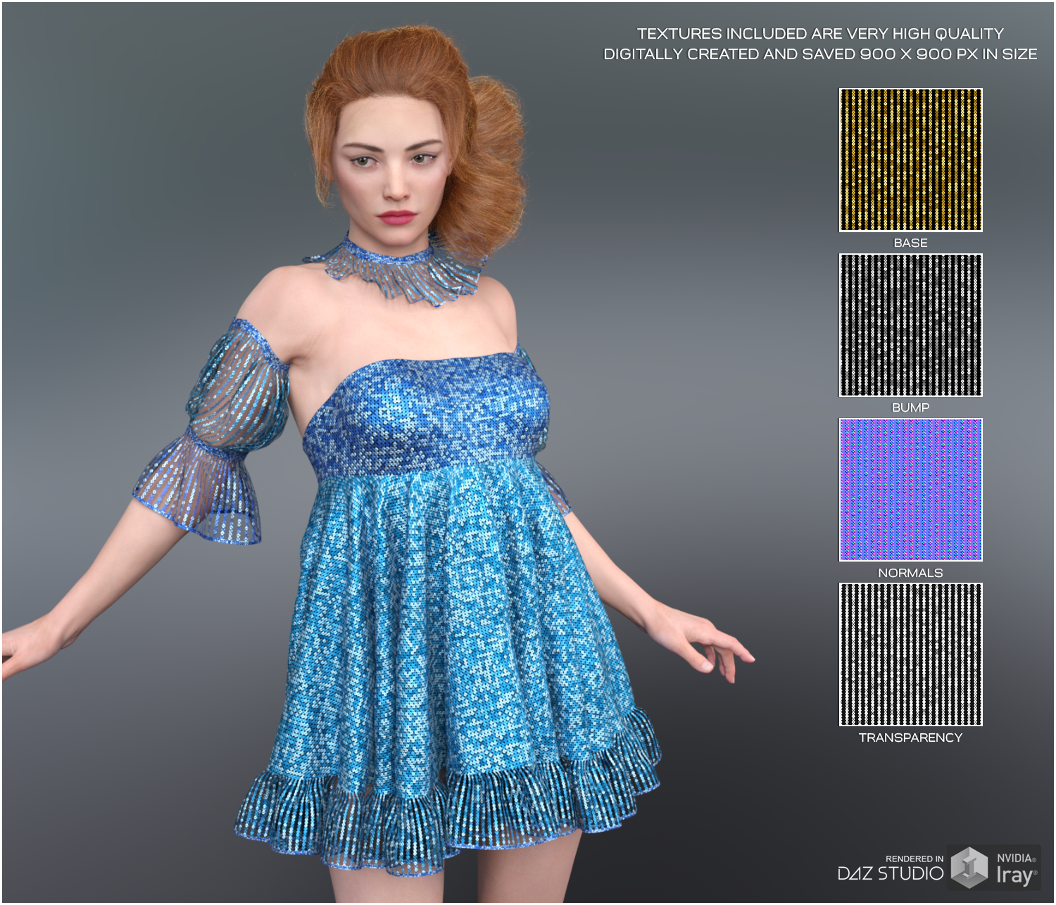 Daz Iray - Festive Sequins by N/A