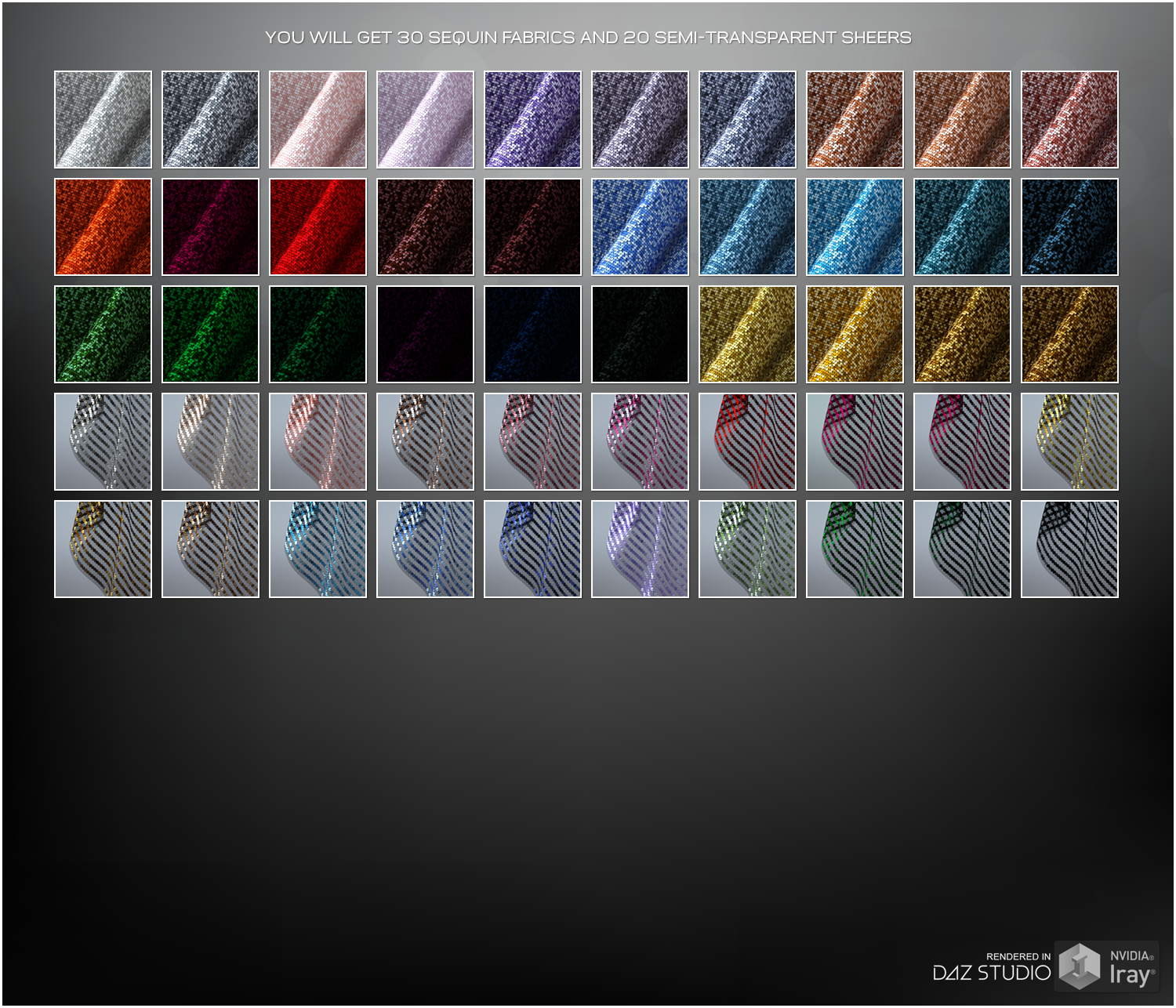 Daz Iray - Festive Sequins by N/A