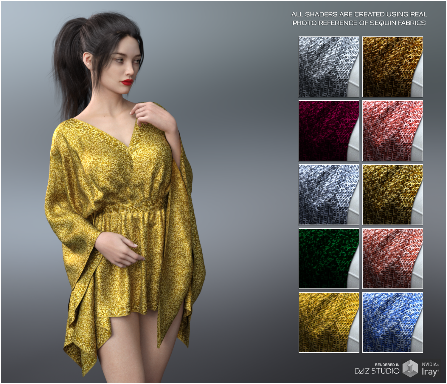Daz Iray - Festive Sequins by N/A