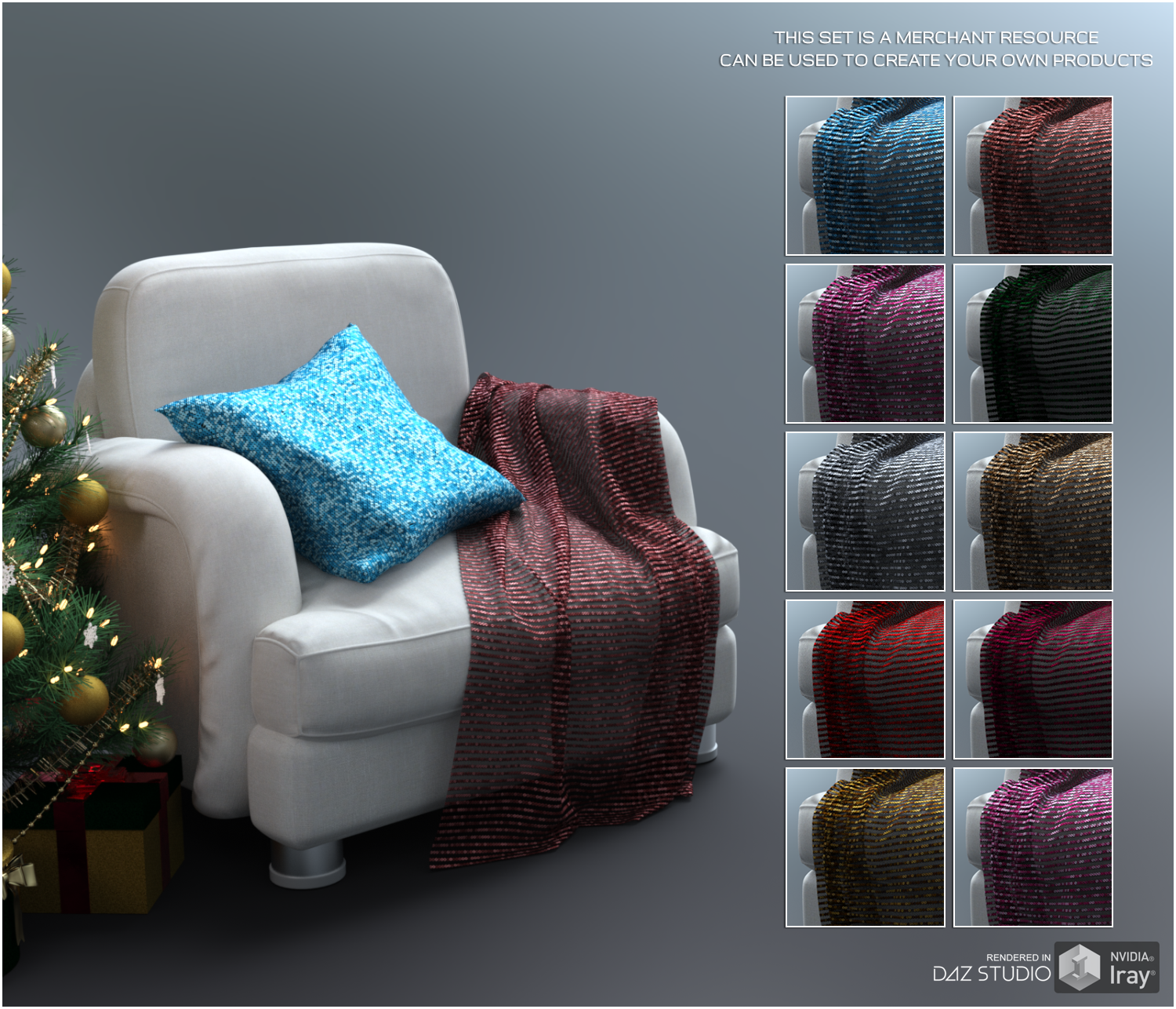 Daz Iray - Festive Sequins by N/A