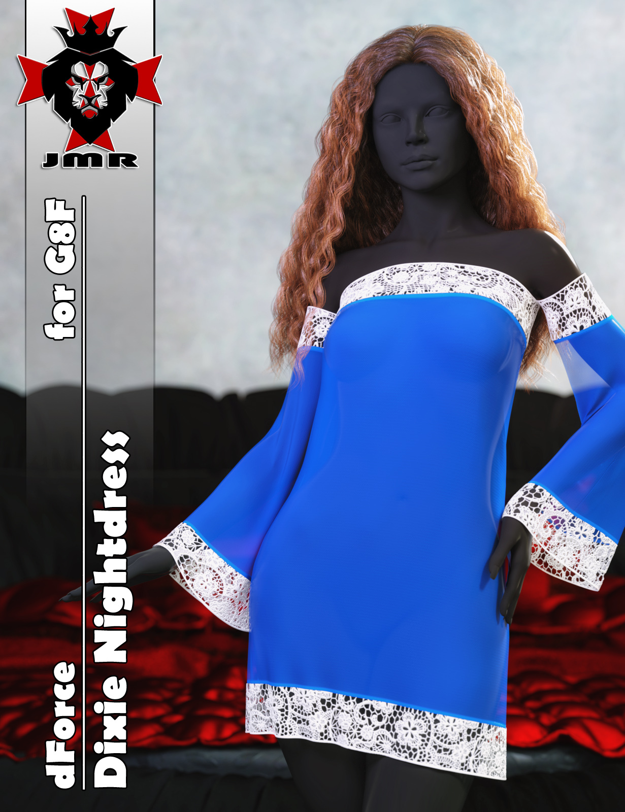 JMR dForce Dixie Nightdress for G8F by N/A