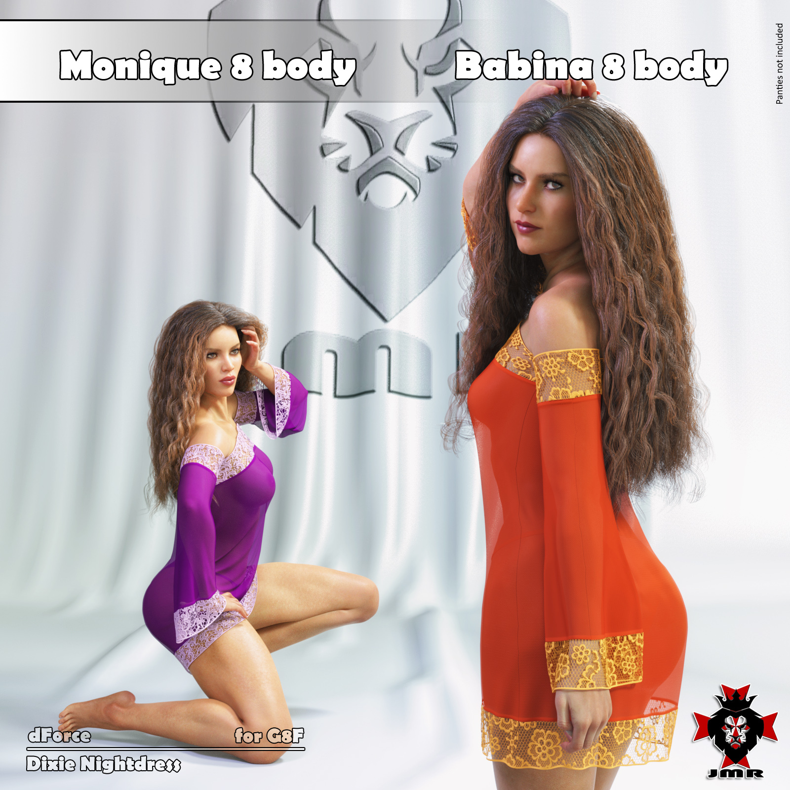JMR dForce Dixie Nightdress for G8F by N/A