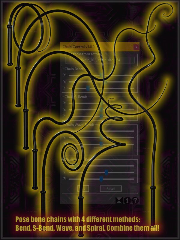 Chain Control for Poser 12 by N/A