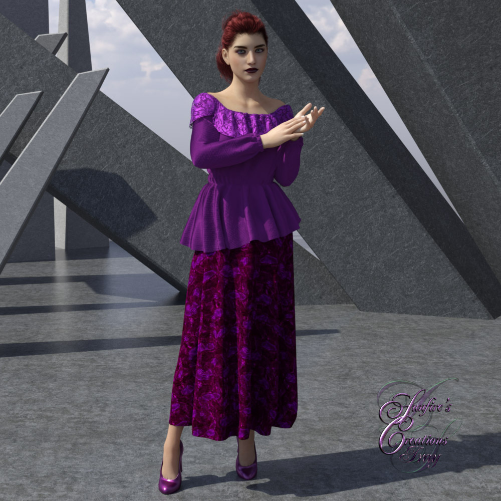 Color Fun for dForce Skirts by N/A