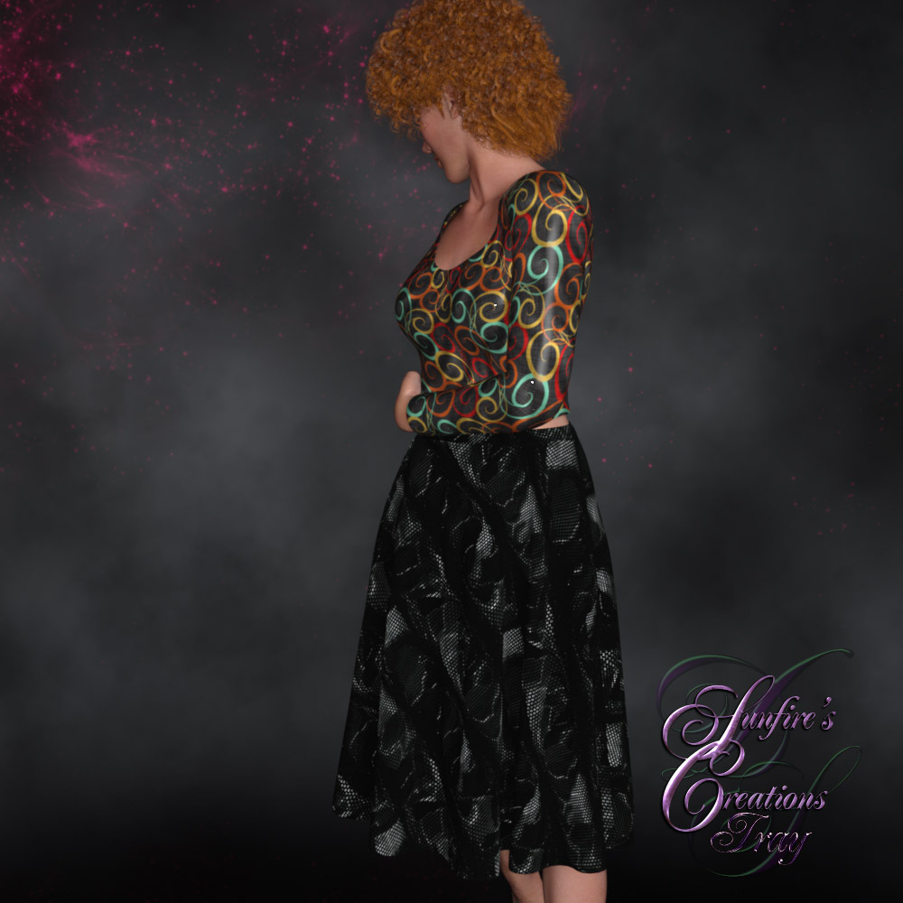 Color Fun for dForce Skirts by N/A
