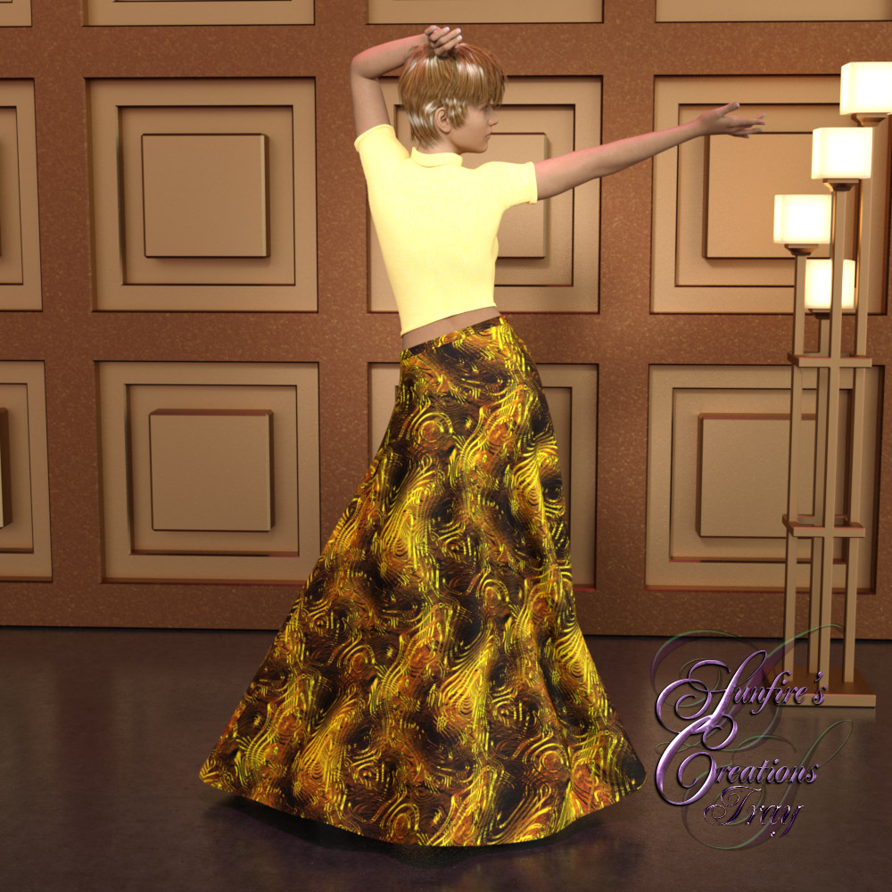 Color Fun for dForce Skirts by N/A