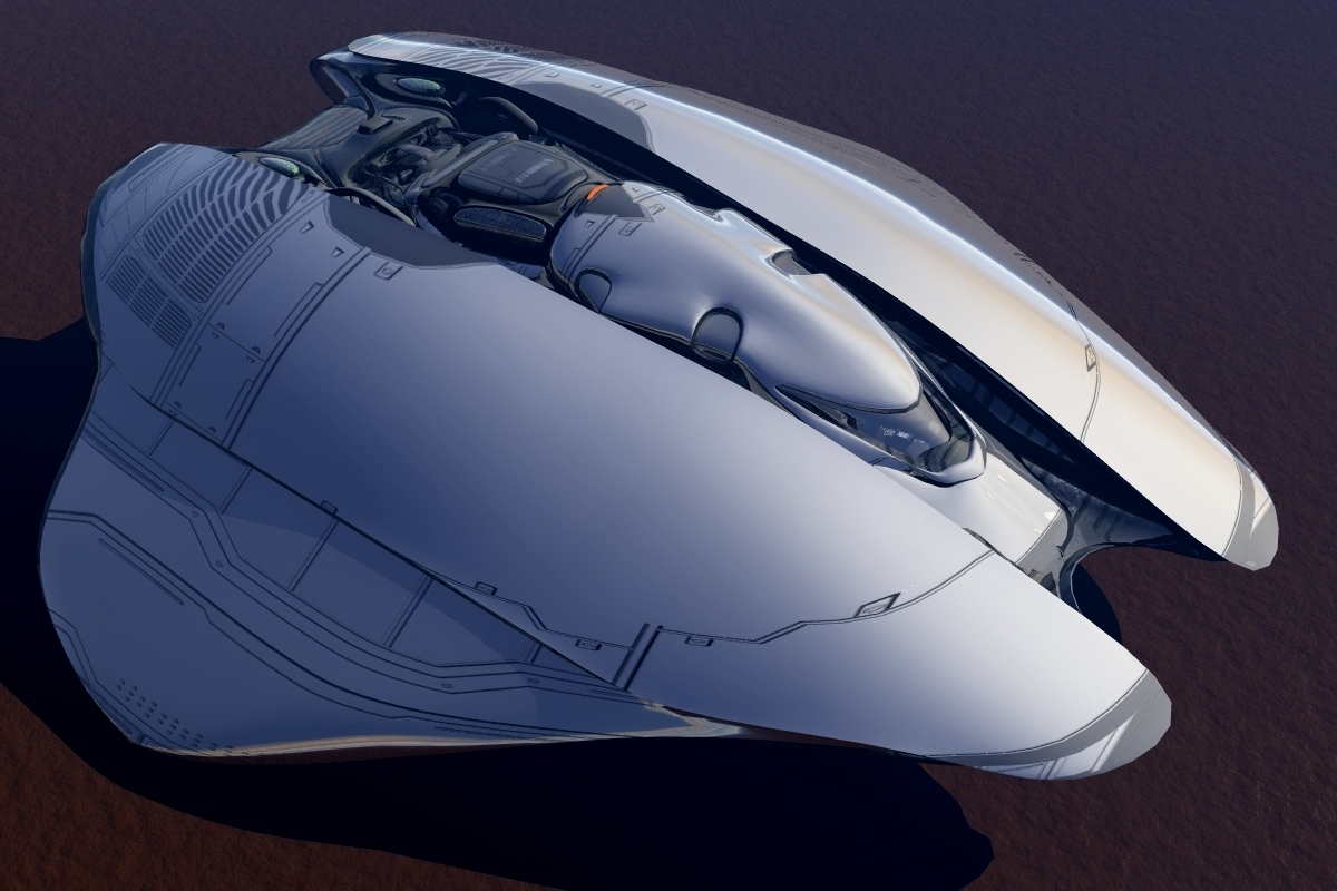 XZ8897Space Glyder Sport model - Extended License by N/A