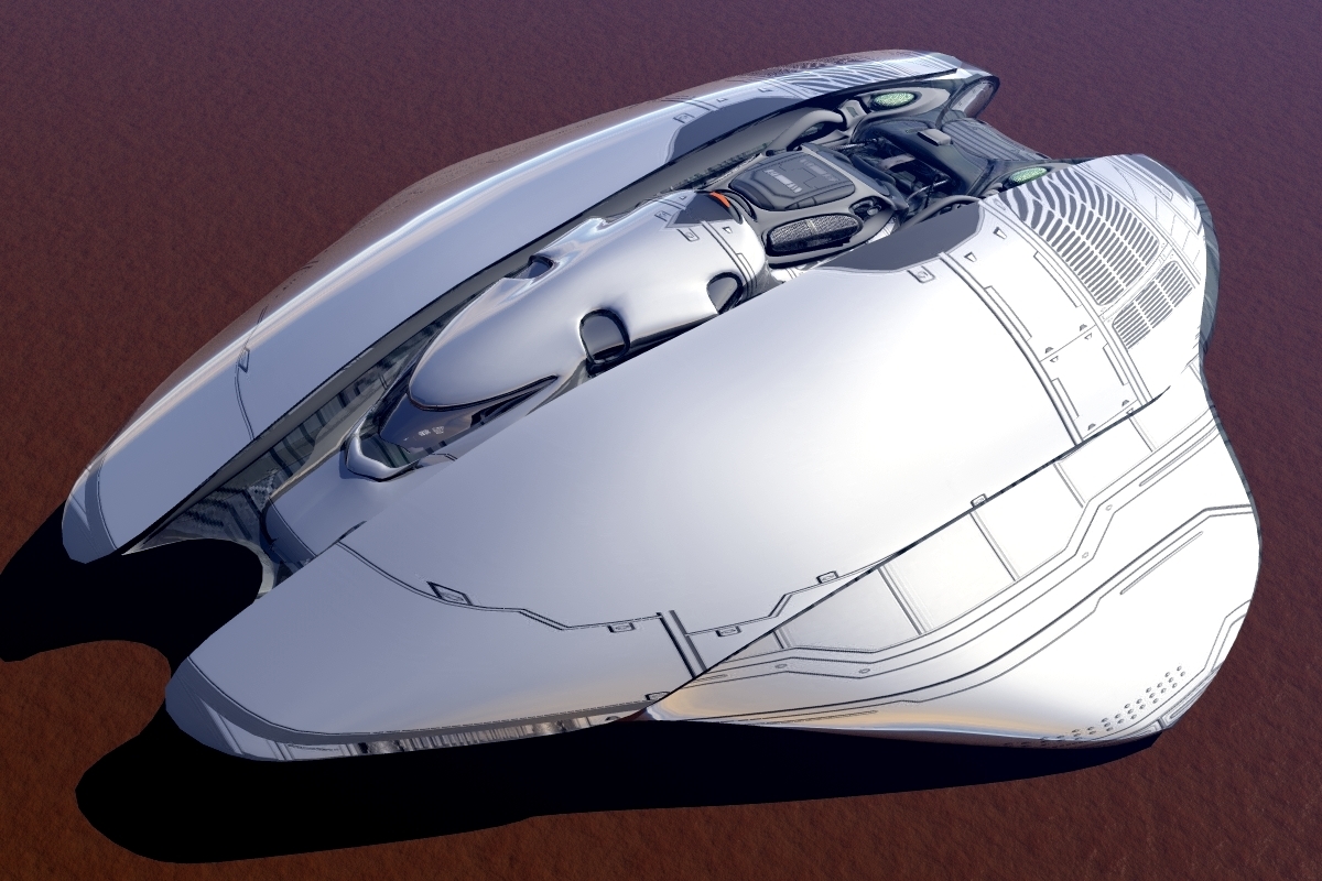 XZ8897Space Glyder Sport model - Extended License by N/A