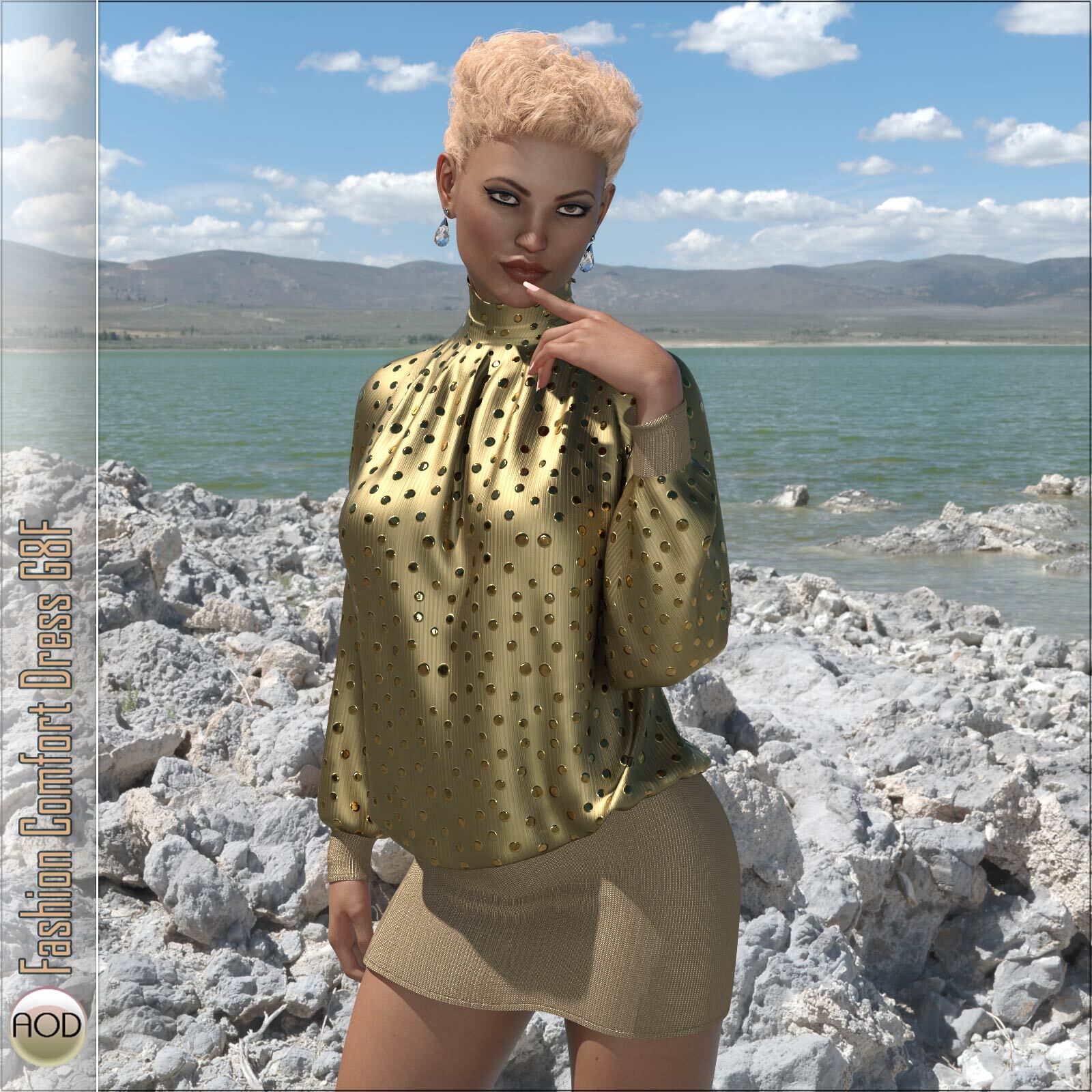 Fashion Comfort Dress G8F by N/A