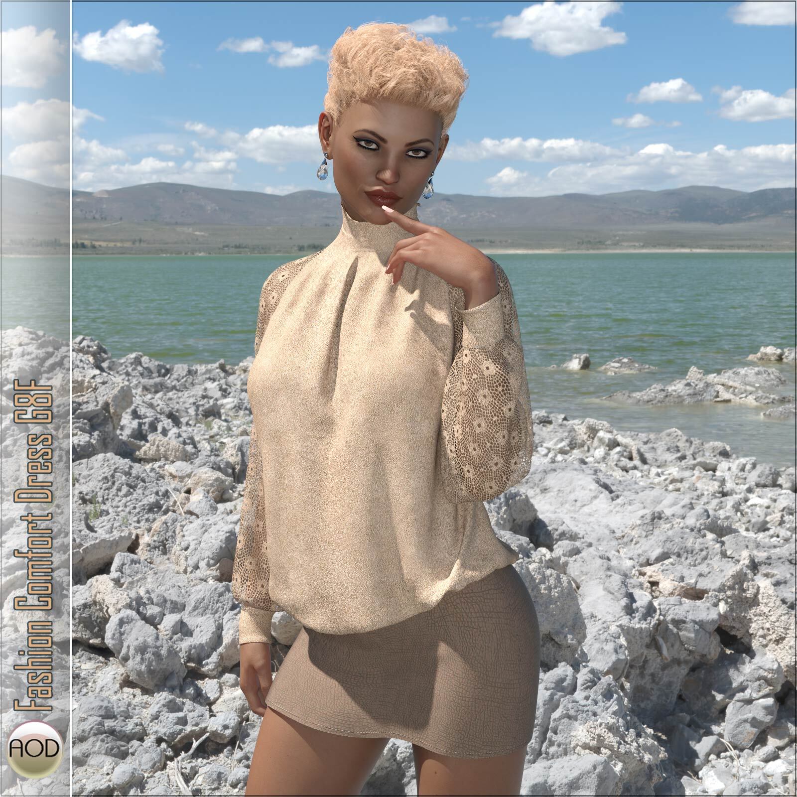 Fashion Comfort Dress G8F by N/A