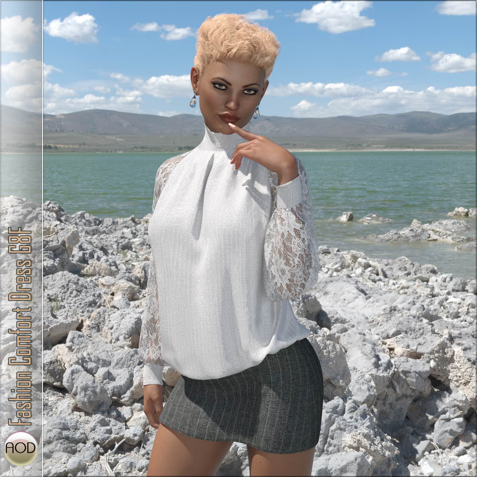Fashion Comfort Dress G8F by N/A
