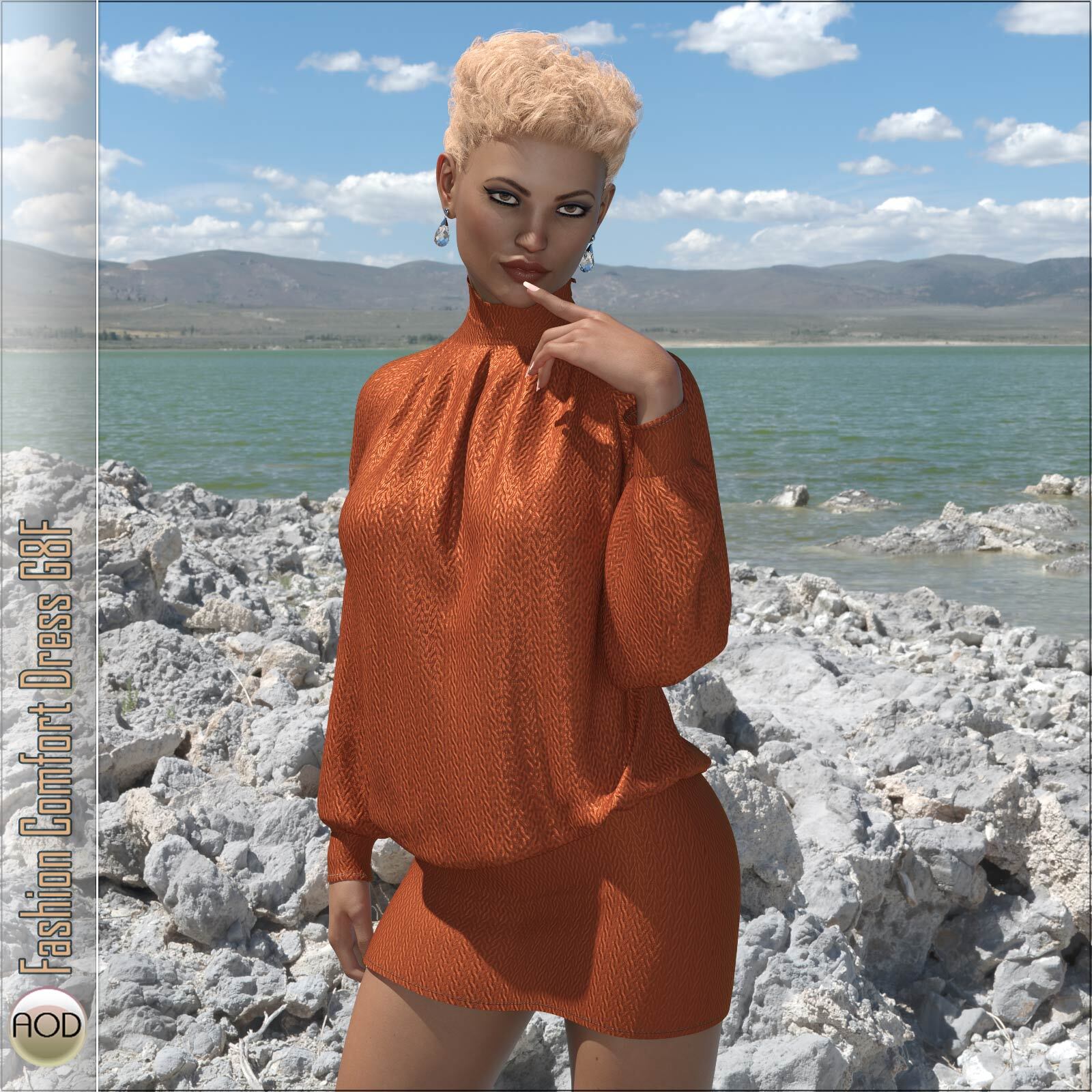 Fashion Comfort Dress G8F by N/A