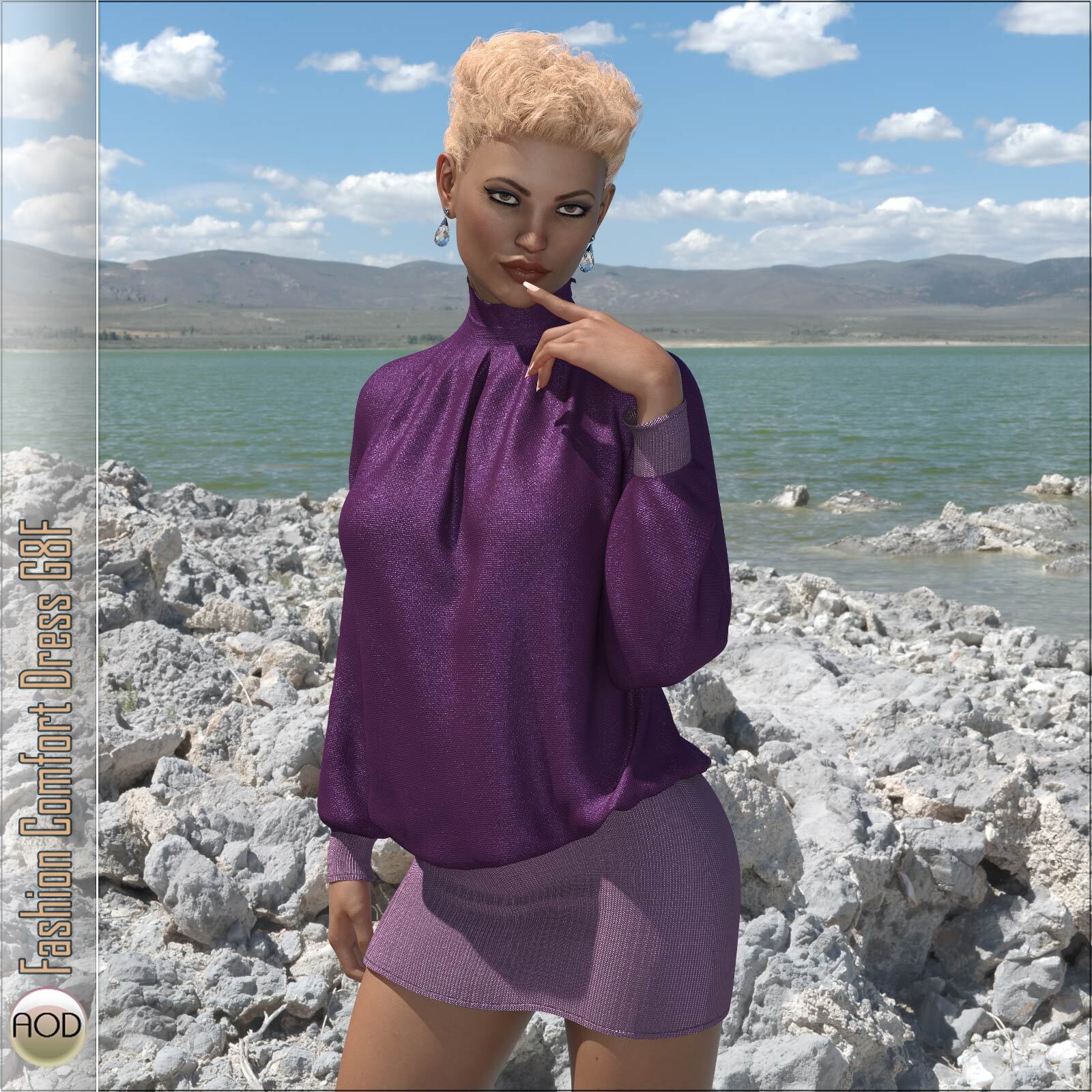 Fashion Comfort Dress G8F by N/A