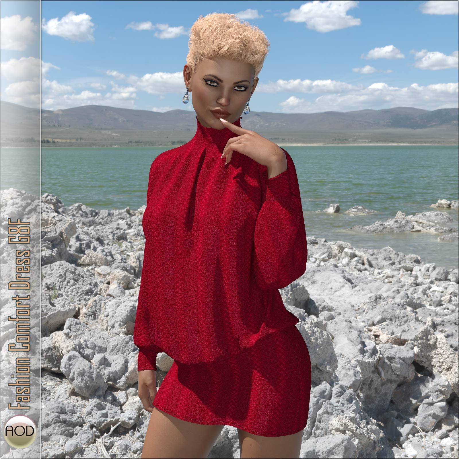 Fashion Comfort Dress G8F by N/A
