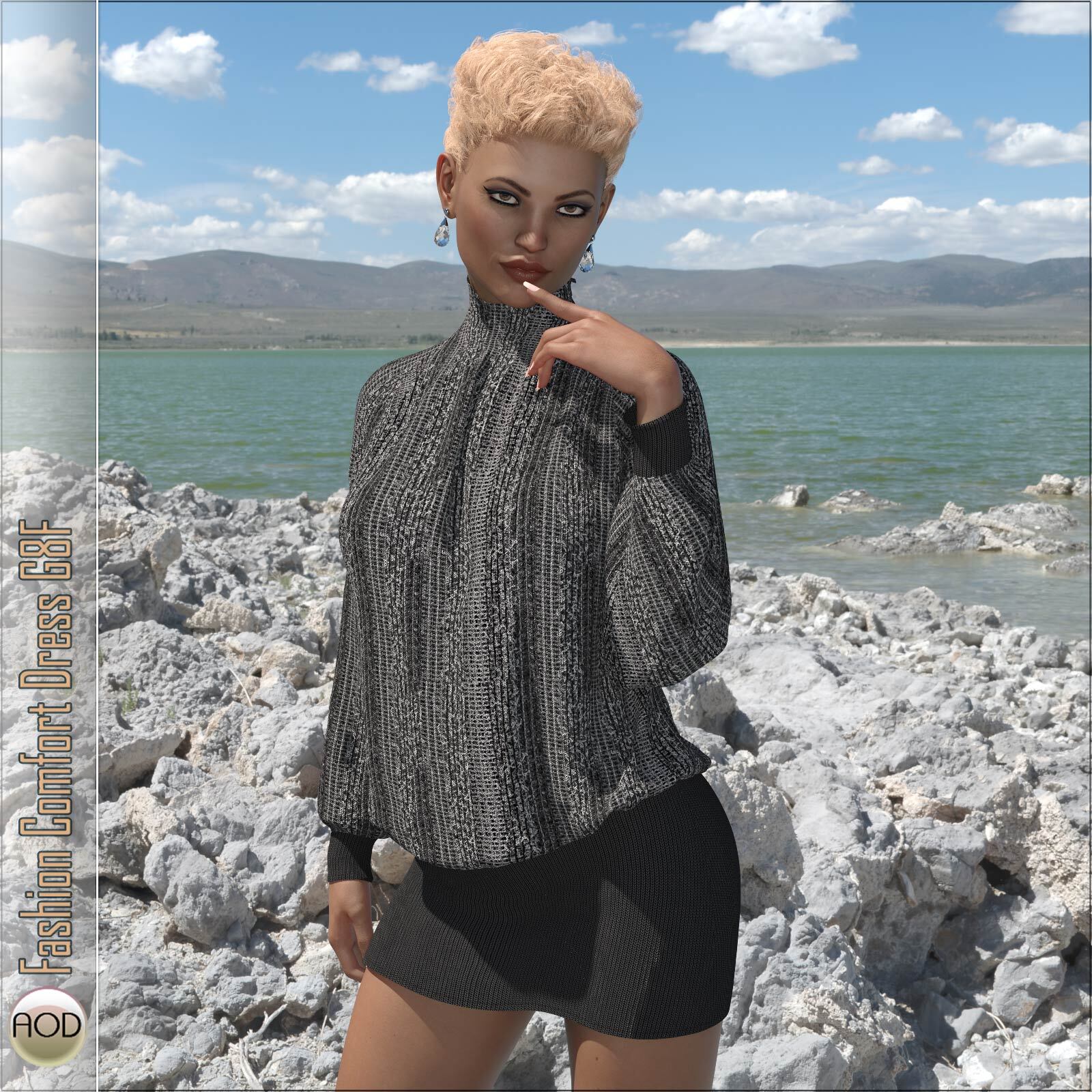 Fashion Comfort Dress G8F by N/A