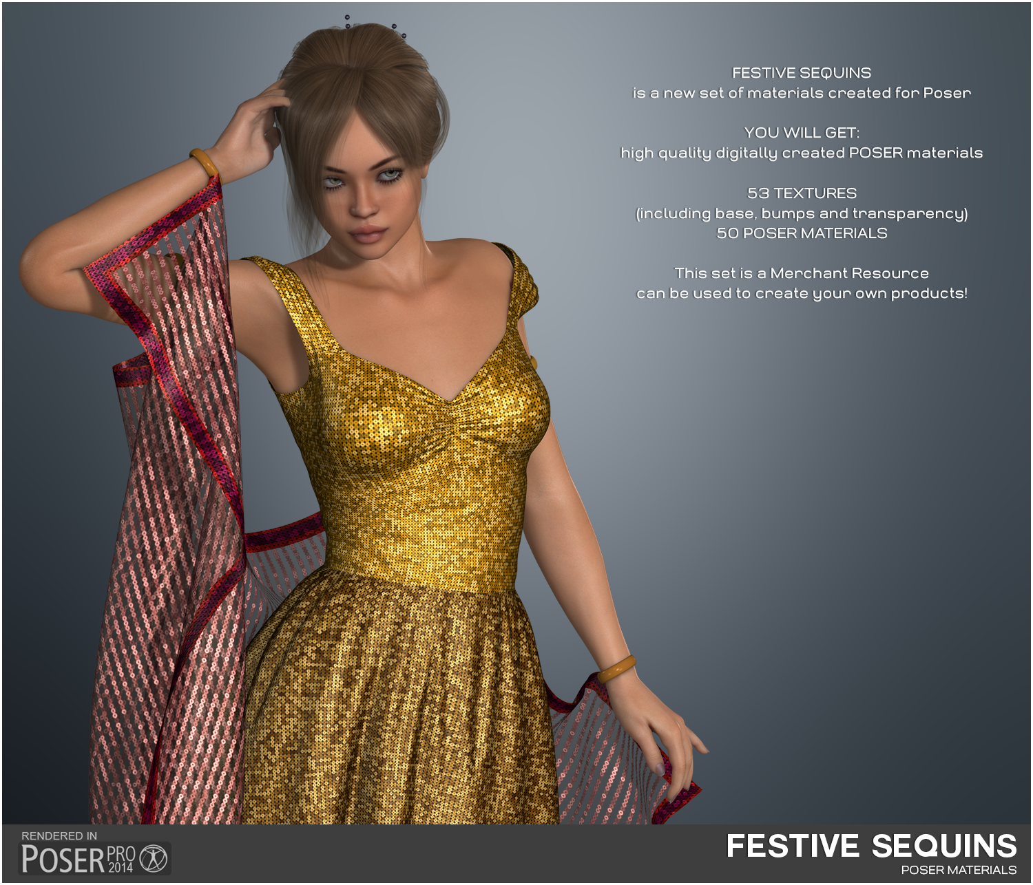Poser - Festive Sequins by N/A