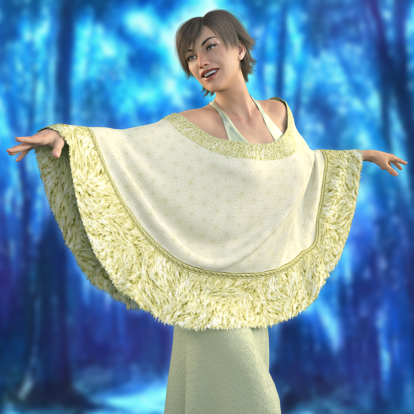 Snowflake ~ for dforce - Beach Drape II - G8 by N/A
