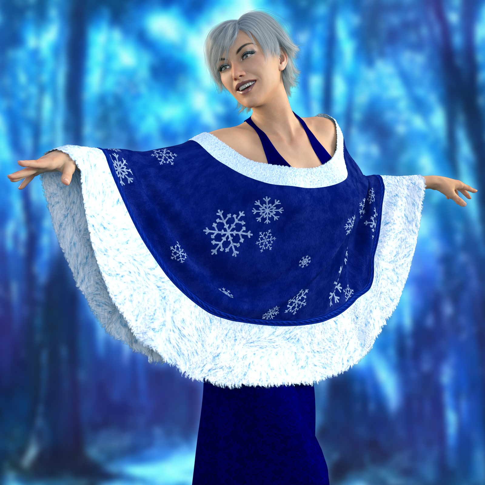Snowflake ~ for dforce - Beach Drape II - G8 by N/A