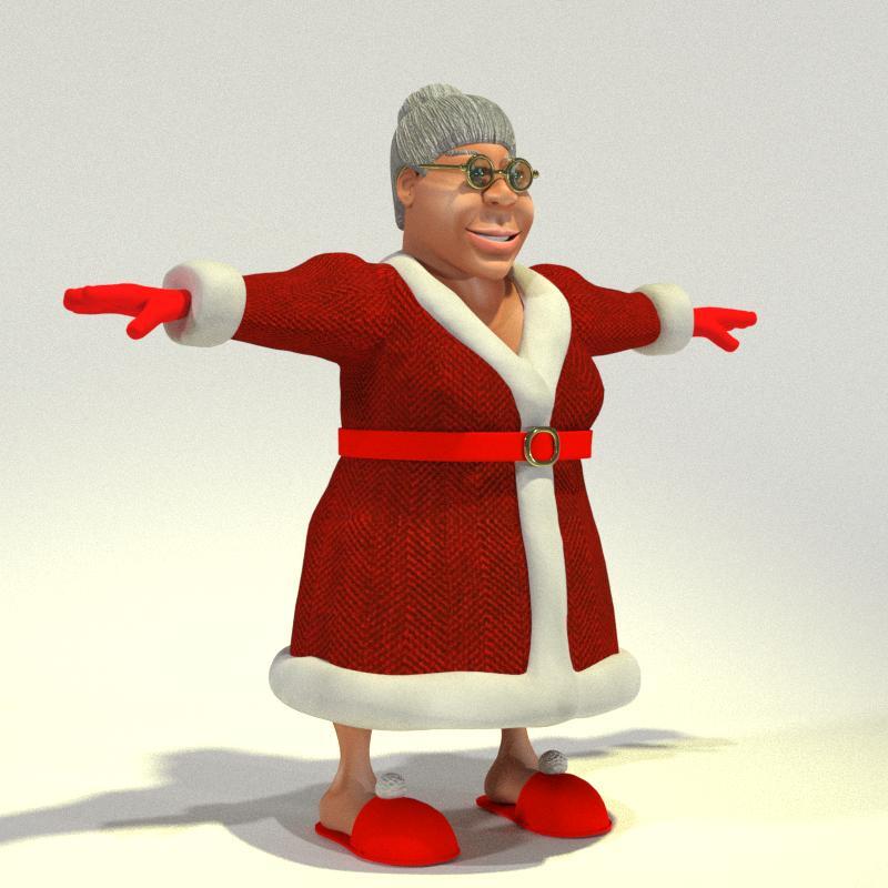 Mrs Toon Santa for Poser by N/A