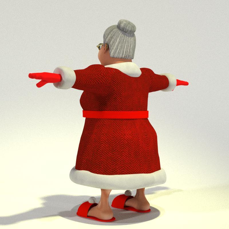 Mrs Toon Santa for Poser by N/A
