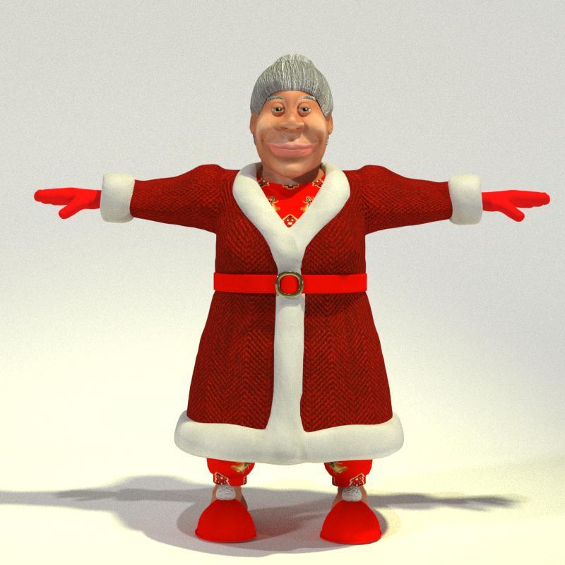 Mrs Toon Santa for Poser by N/A