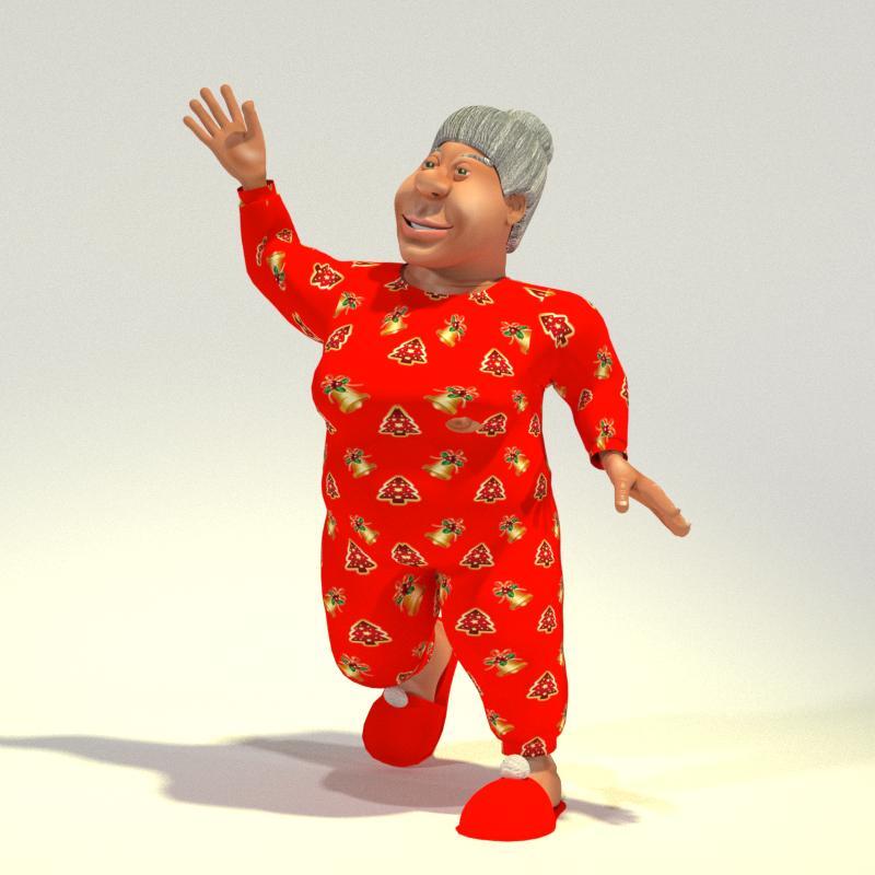 Mrs Toon Santa for Poser by N/A