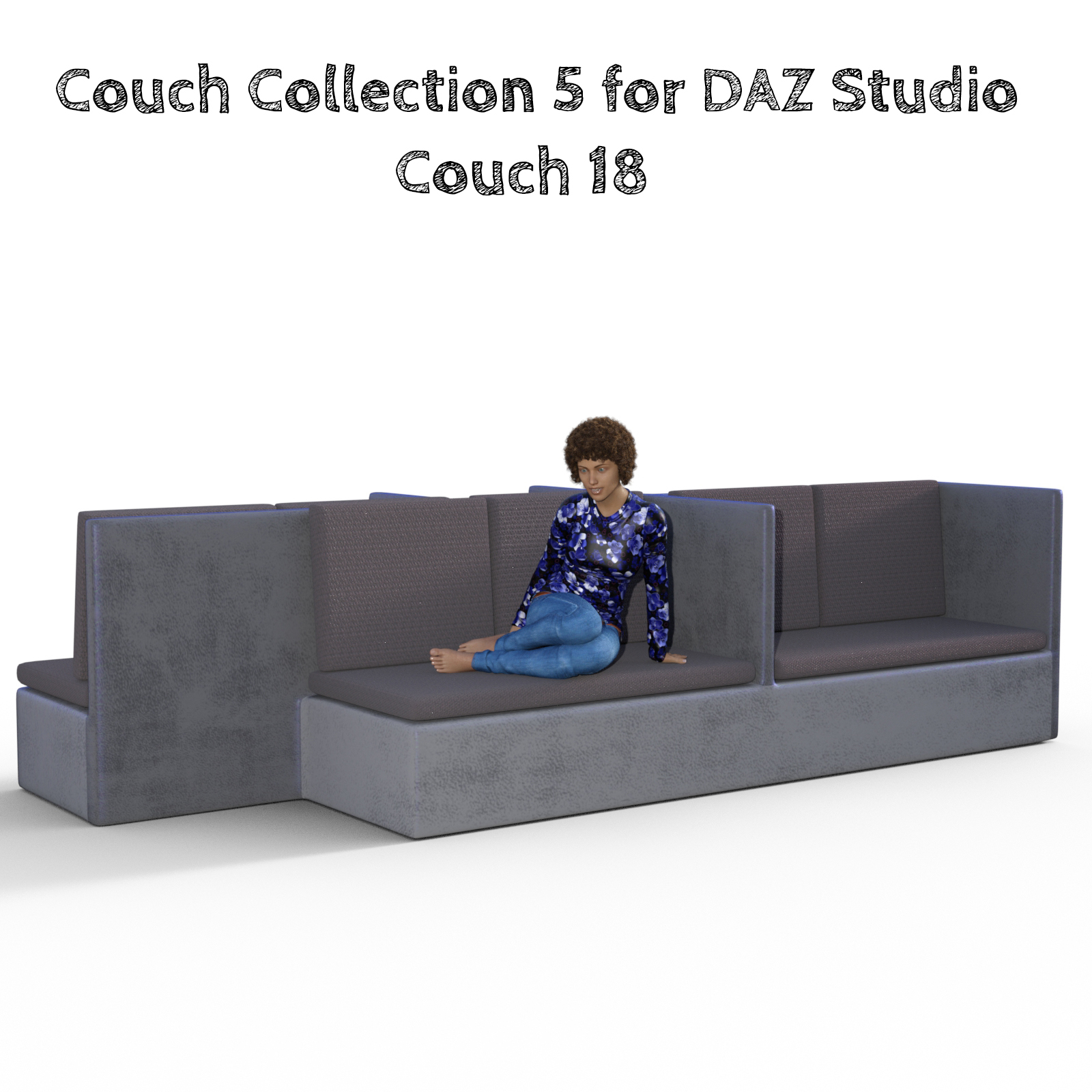 Couch Collection 5 for DAZ Studio by N/A