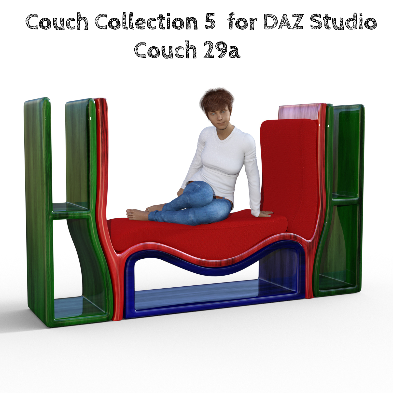 Couch Collection 5 for DAZ Studio by N/A