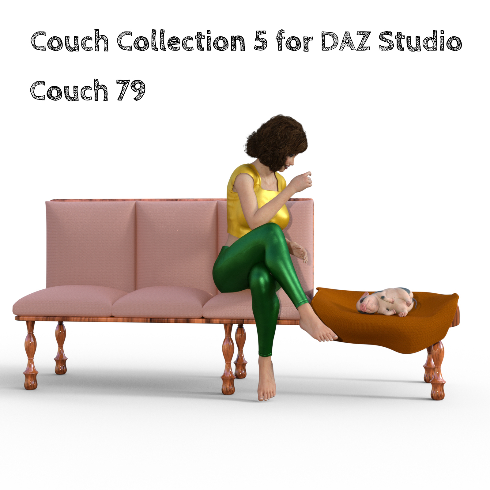 Couch Collection 5 for DAZ Studio by N/A
