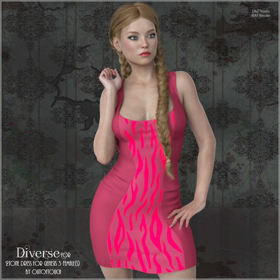 Diverse for 2Tone Dress by N/A