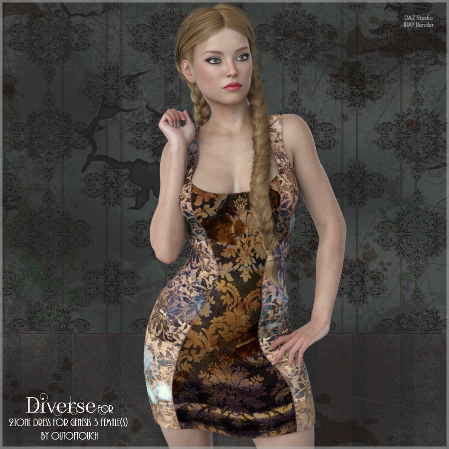 Diverse for 2Tone Dress by N/A