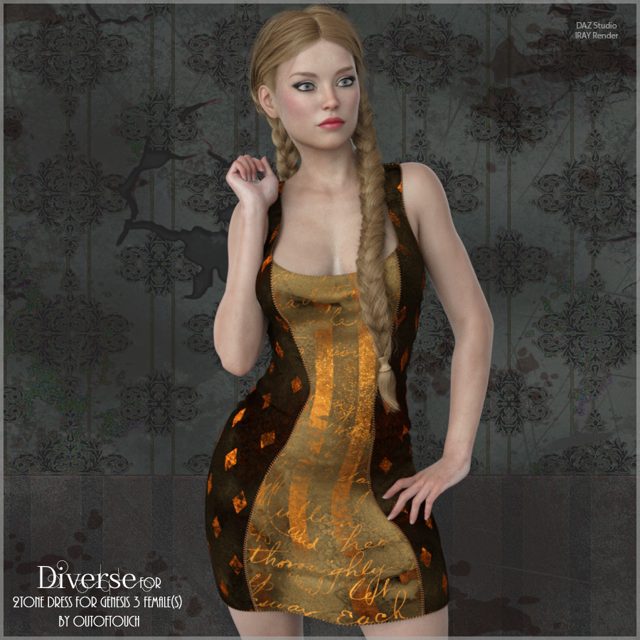 Diverse for 2Tone Dress by N/A