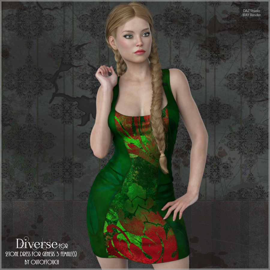 Diverse for 2Tone Dress by N/A
