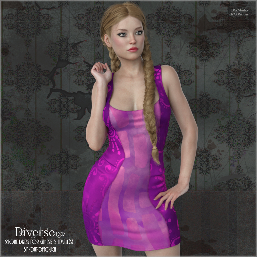 Diverse for 2Tone Dress by N/A