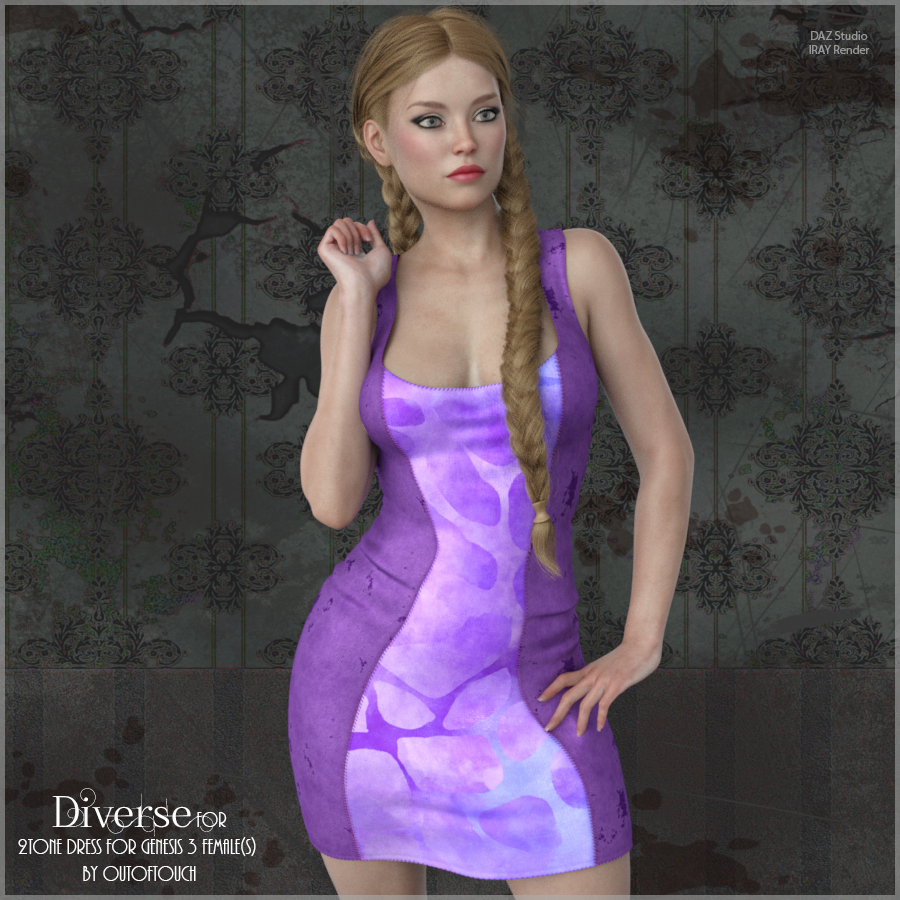 Diverse for 2Tone Dress by N/A