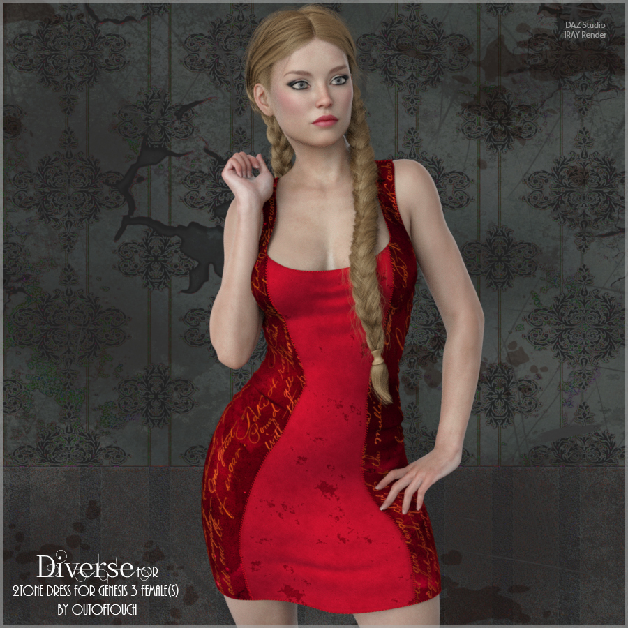 Diverse for 2Tone Dress by N/A