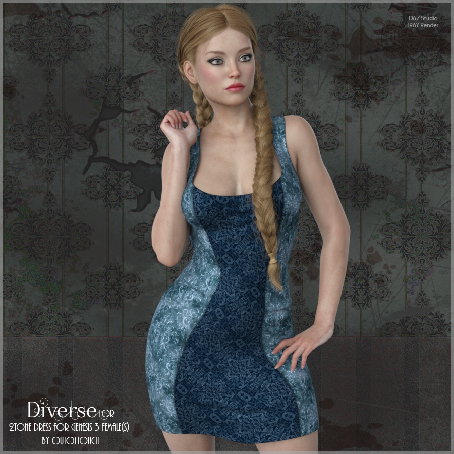 Diverse for 2Tone Dress by N/A