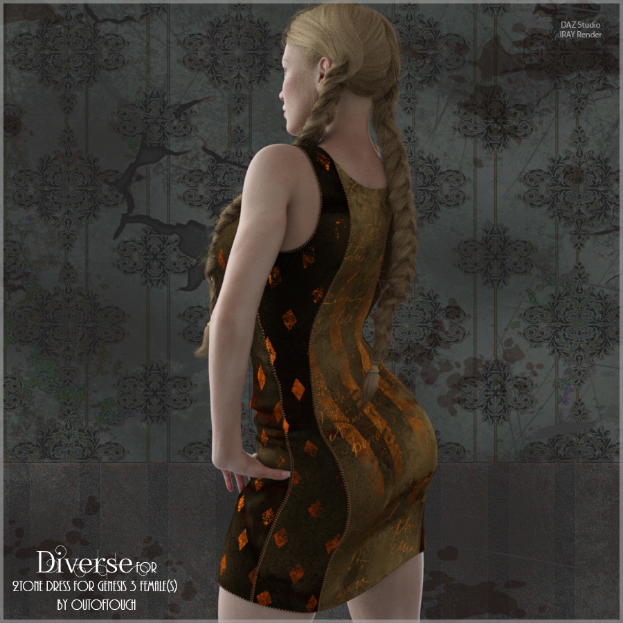 Diverse for 2Tone Dress by N/A