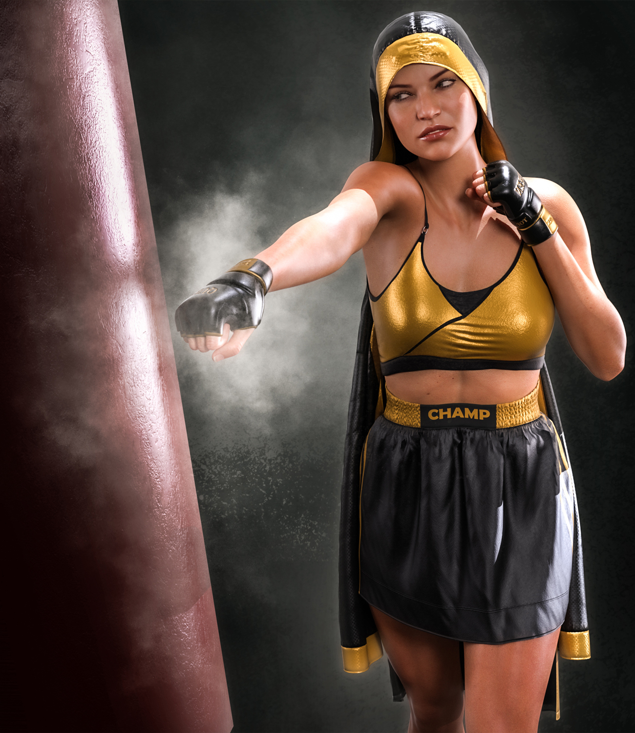I Can & I will dforce outfit for Genesis 8 & 8.1 Female(s) by N/A