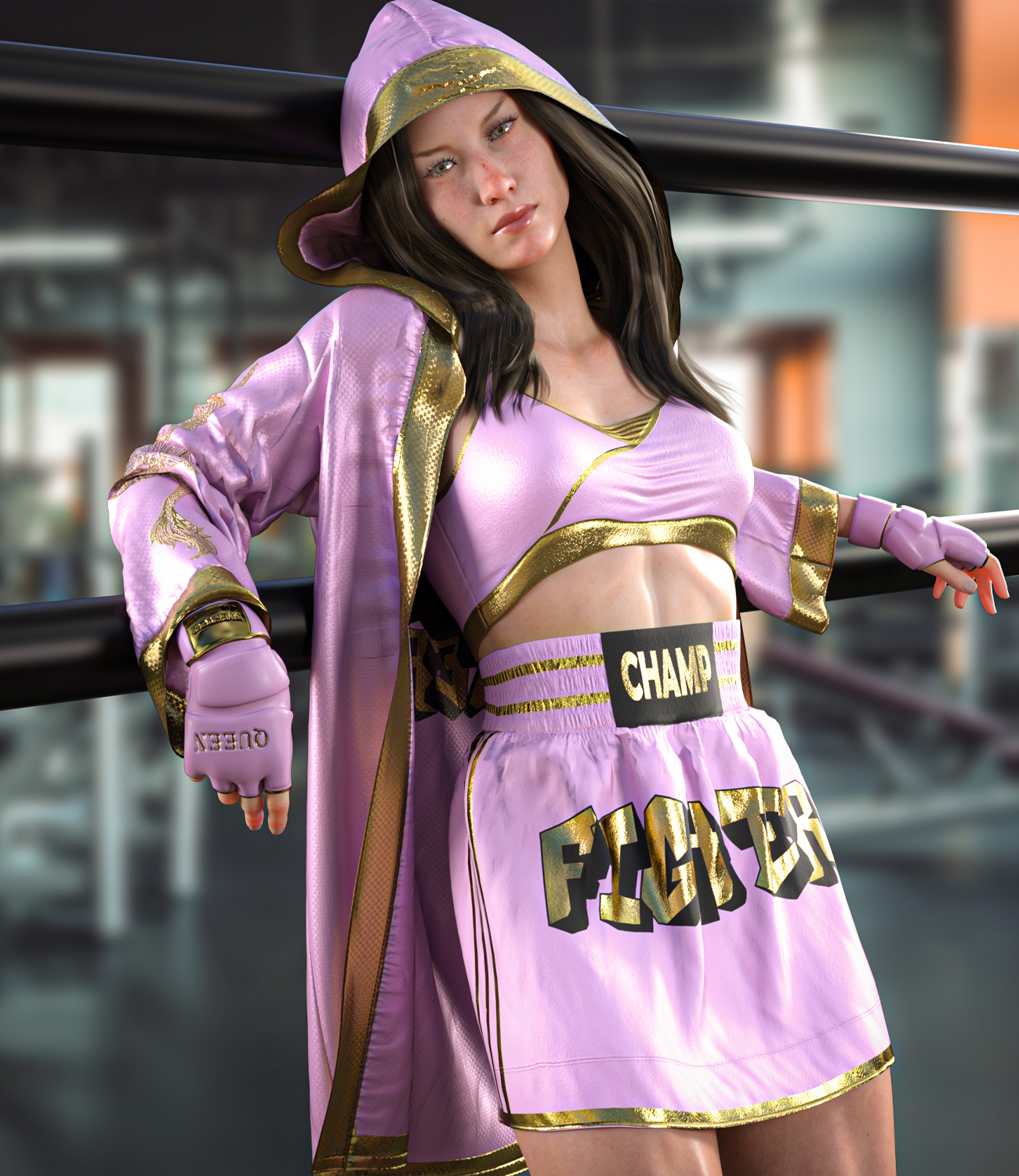 I Can & I will dforce outfit for Genesis 8 & 8.1 Female(s) by N/A