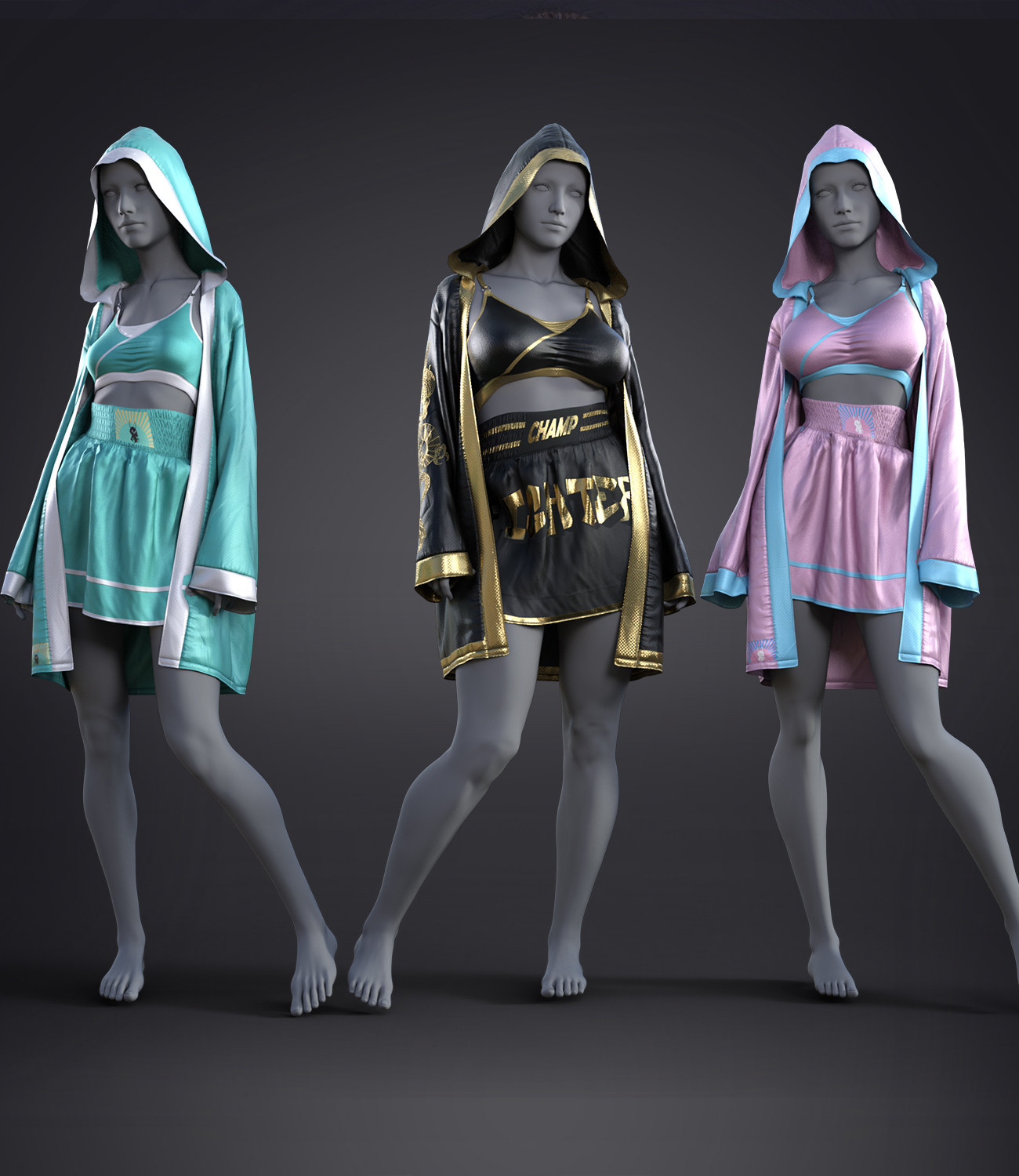 I Can & I will dforce outfit for Genesis 8 & 8.1 Female(s) by N/A